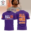 All In Clemson Tigers Football 3D T-Shirt – White