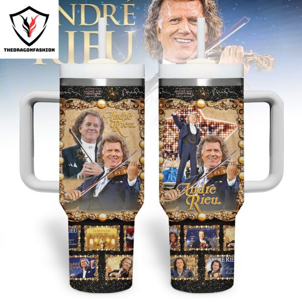 Andre Rieu Forever Vienna Tumbler With Handle And Straw