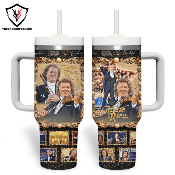 Andre Rieu Forever Vienna Tumbler With Handle And Straw