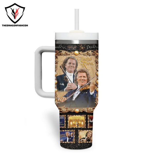 Andre Rieu Forever Vienna Tumbler With Handle And Straw