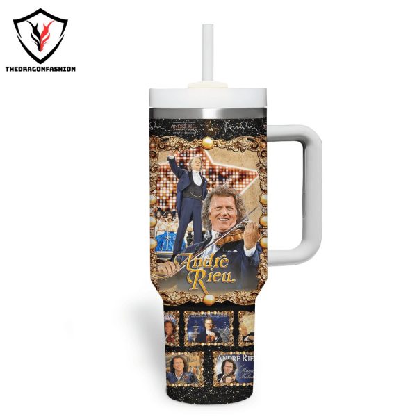 Andre Rieu Forever Vienna Tumbler With Handle And Straw