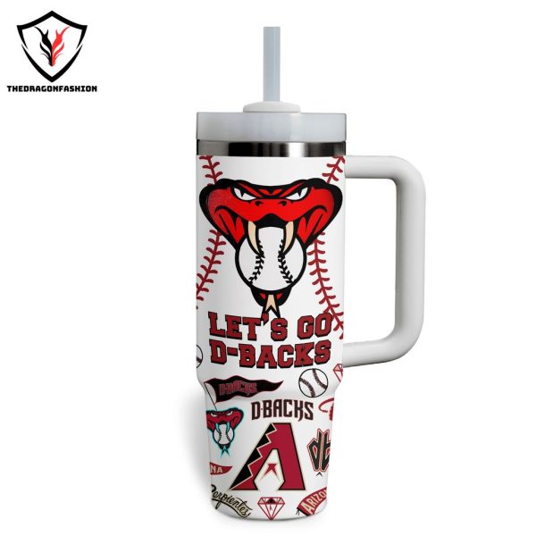 Arizona Diamondbacks Let Go D-Backs Tumbler With Handle And Straw