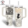 Usher Past Present Future Tour Signature Tumbler With Handle And Straw