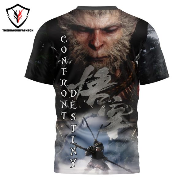 Black Myth Wukong – Confront Destiny 3D T-Shirt