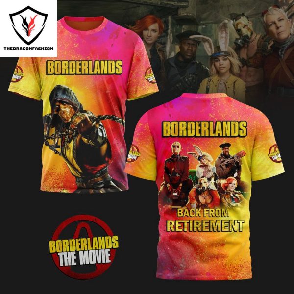 Borderlands – Back From Retirement 3D T-Shirt