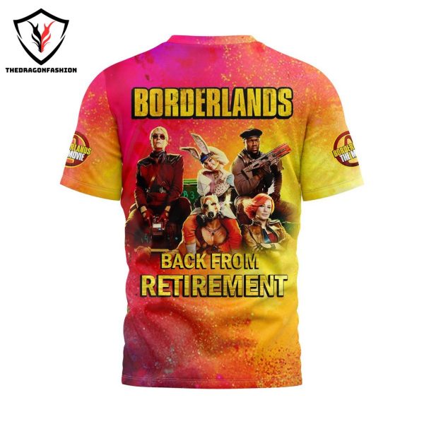 Borderlands – Back From Retirement 3D T-Shirt