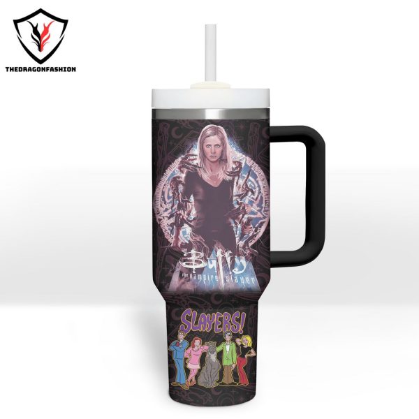 Buffy The Vampire Slayer Tumbler With Handle And Straw