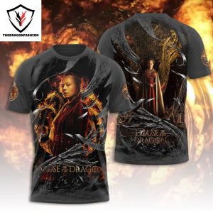 2024 House Of The Dragon Design 3D T-Shirt