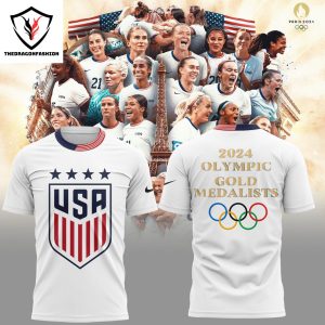 Gold Medal Olympic USA Womens Soccer 3D T-Shirt