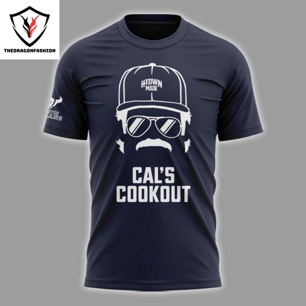 Cals Coockout Houston Texans 3D T-Shirt