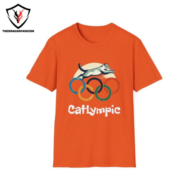 Cat Olympic Shirt Cat Olympic Funny T-shirt for Cat Owner T-shirt Cat Lover Funny Sports T Shirt for Cat Lover Gift for Her Catlympic Shirt