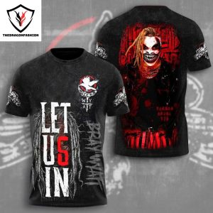 WWE Let Us In Bray Wyatt Design 3D T-Shirt