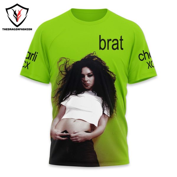 Charli Xcx – Brat Design 3D T-Shirt