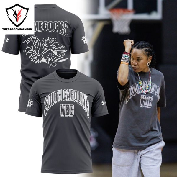 Coach Dawn Staley South Carolina Gamecocks 3D T-Shirt