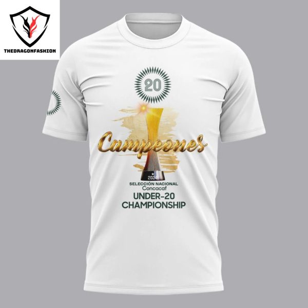 Concacaf Championship U20 Kit De Campeones 3D T-Shirt