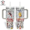 Five Finger Death Punch World Tour Collection 2024-2025 Tumbler With Handle And Straw