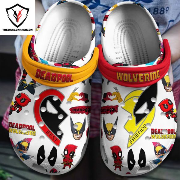 Deadpool And Wolverine Best Friends Design Crocs