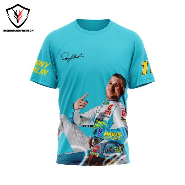 Denny Hamlin – I Beat Your Favourite Driver All Of Them Design 3D T-Shirt