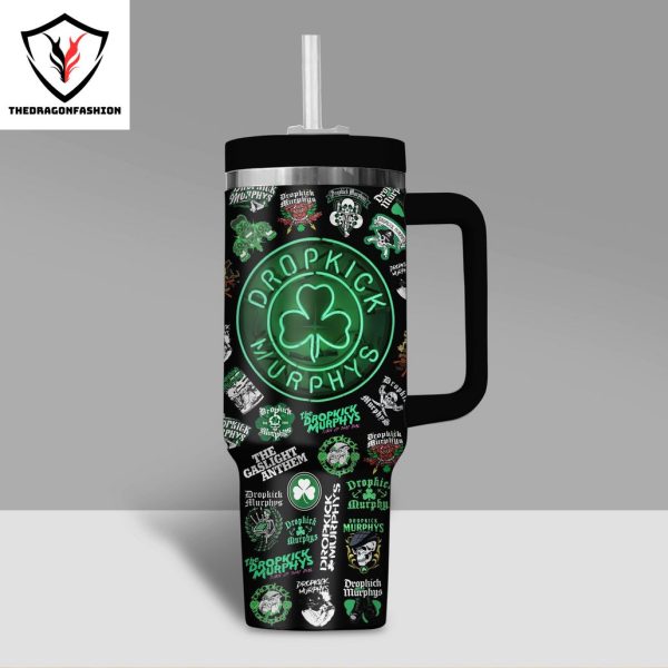 Dropkick Murphys – The Gaslight Anthem Tumbler With Handle And Straw