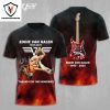 Eddie Van Halen 1955-2025 Signature Thank You For The Memories 3D T-Shirt