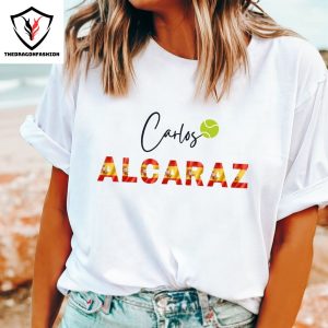 Carlos Alcaraz Vamos Alcaraz Tennis Fan T-shirt