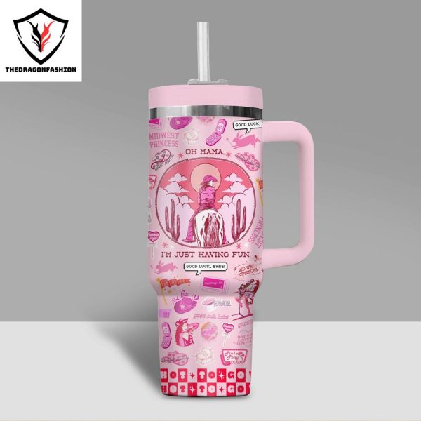 Femininomenon – Chappell Roan Tumbler With Handle And Straw