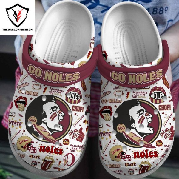 Florida State Seminoles Go Noles Crocs Shoes