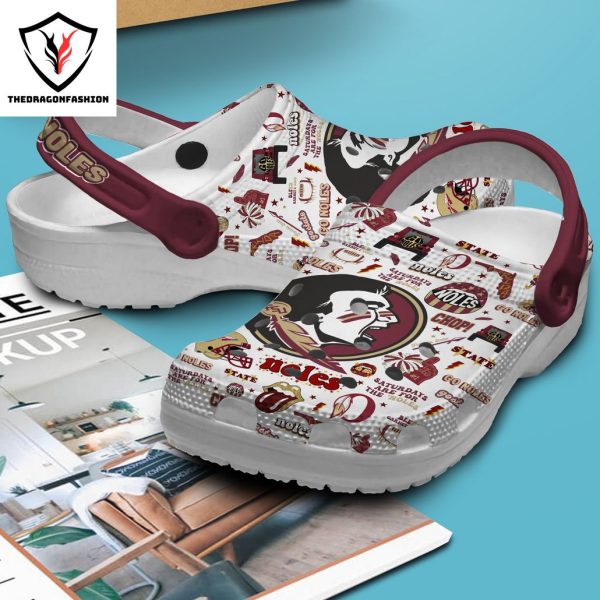 Florida State Seminoles Go Noles Crocs Shoes