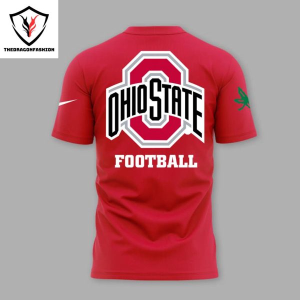 Follow Jesus Ohio State Buckeyes 3D T-Shirt – Red