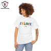 France 2024 Olympic Games Tee Top, Paris Summer Sports T-Shirt, Unisex Heavy Cotton Shirt, French Olympic Fan Apparel, Eiffel Tower Tshirt,