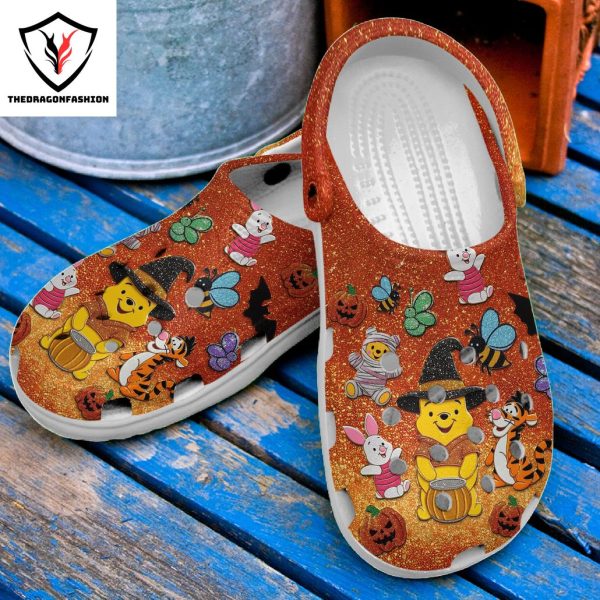 Happy Halloween Winnie The Pooh Crocs