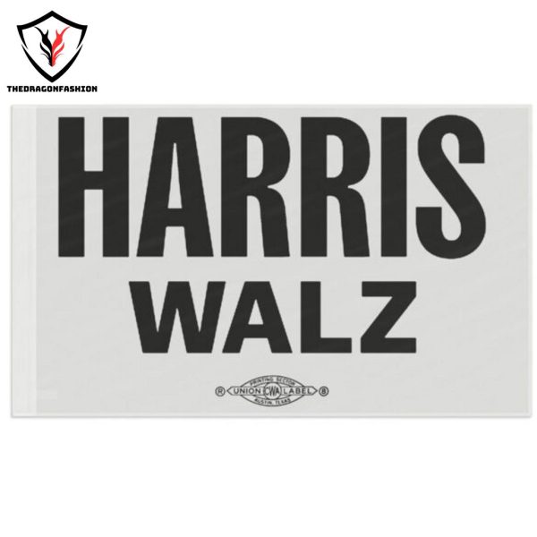 Harris Walz 2024 Flag