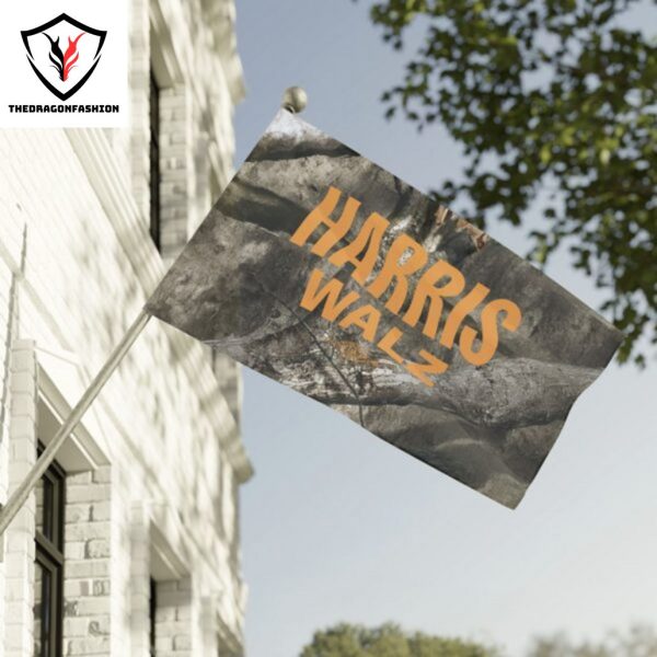 Harris-Walz Camo Flag