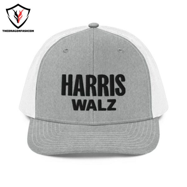 Harris Walz Snapback Trucker Cap