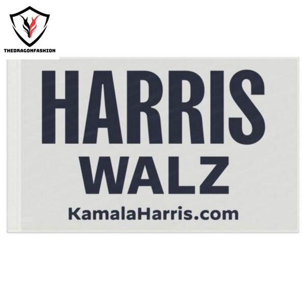 Harris Walz White Flag