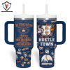 Miami Dolphins Fins Up Tumbler With Handle And Straw