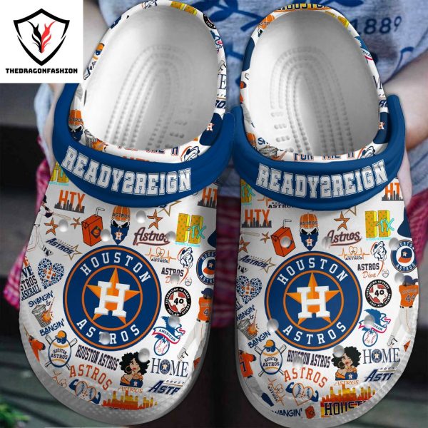 Houston Astros Ready 2 Reign Design Crocs