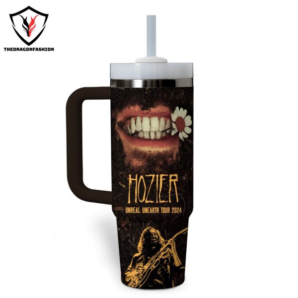 Hozier – Unreal Unearth Tour 2024 Tumbler With Handle And Straw