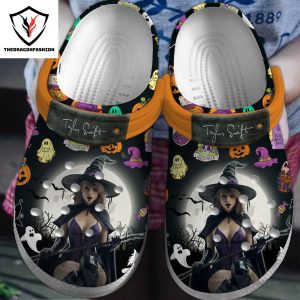 Taylor Swift Happy Halloween Crocs Shoes