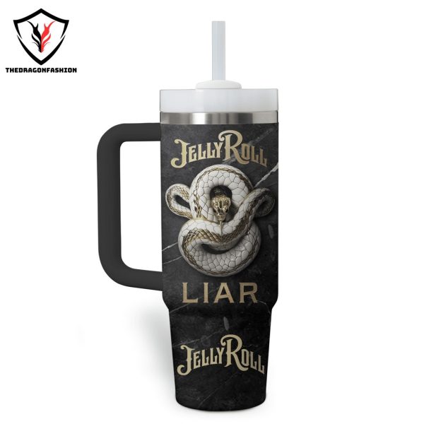 Jelly Roll Liar Tumbler With Handle And Straw