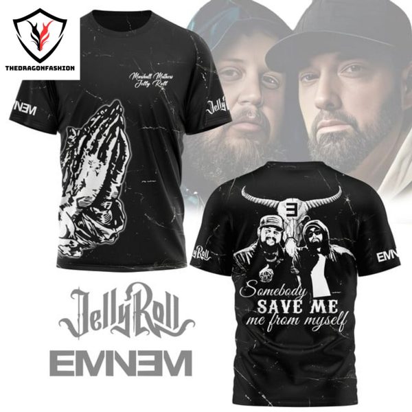 Jelly Roll x Eminem Somebody Save Me 3D T-Shirt