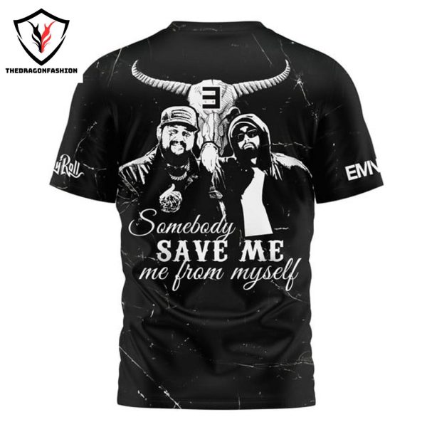 Jelly Roll x Eminem Somebody Save Me 3D T-Shirt