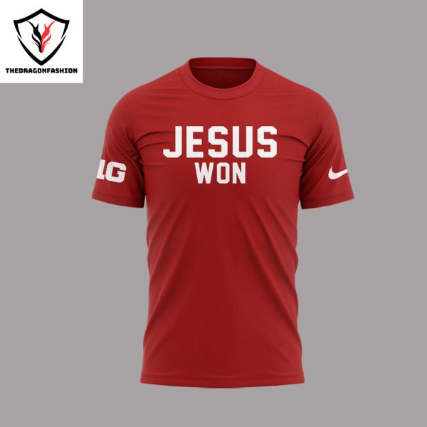 Jesus Won Ohio State Football 3D T-Shirt