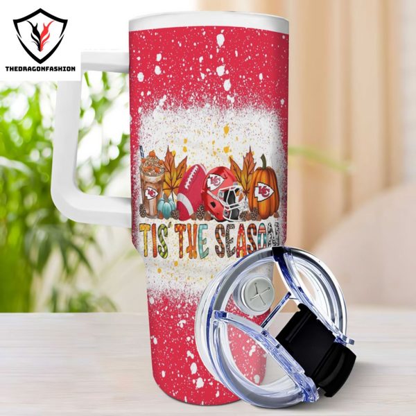 Kansas City Chiefs – Tis The Season Tumbler With Handle And Straw