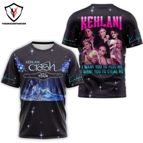 Kehlani Carsh World Tour Signature 3D T-Shirt