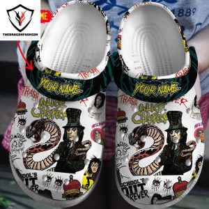 Personalized Alice Cooper Schools Out Crocs Shoes