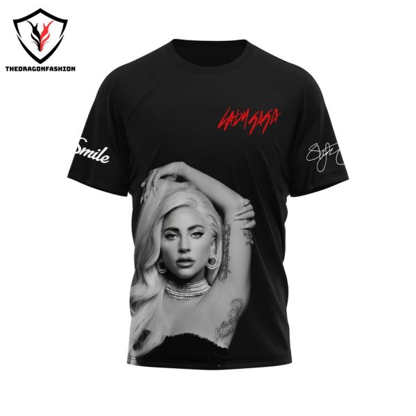 Lady Gaga – I Am Obsessed With Die With A Smile Signature 3D T-Shirt