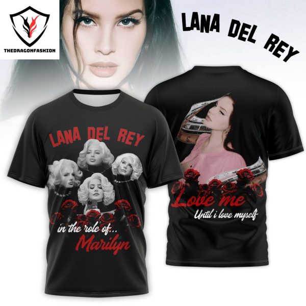 Lana Del Rey – In The Role Of Marilyn Design 3D T-Shirt