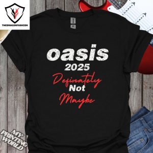 Oasis Shirt – Oasis Retro T Shirt – Unisex Oasis Gift – Oasis Logo T Shirt – Noel Liam Gallagher Shirt – Cool Rock T-Shirt