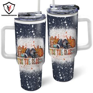 Chicago Bears – Tis The Season Tumbler With Handle And Straw